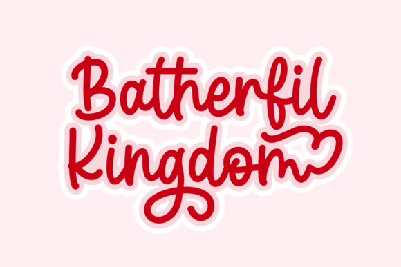 Batherfil Kingdom: Your Go-To Font for Joyful Design
