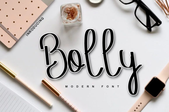 Bolly: The Sophisticated Script Font for Modern Brands