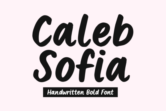 Caleb Sofia: The Bold Script Font for High-Impact Design