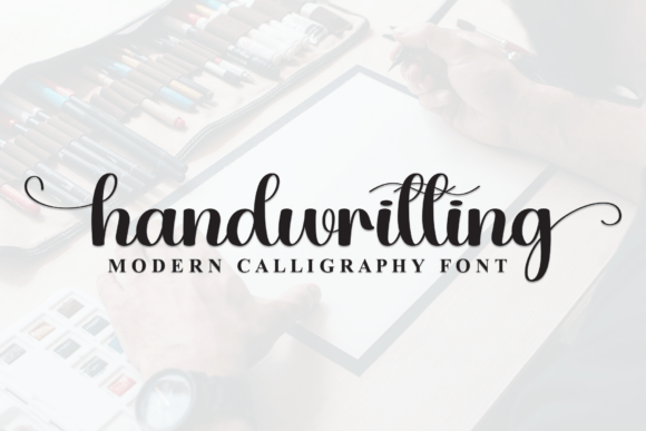 Handwritting: A Modern Script Font with Artistic Flair