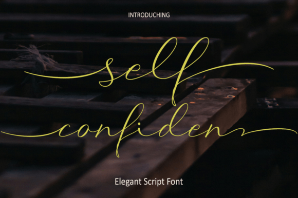 Self Confident: A Script Font for Projects That Need Personality