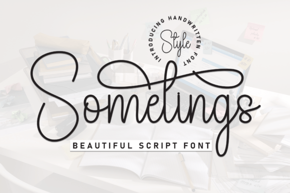 Sometings: Crafting Personal Brand Identity with Handwritten Elegance