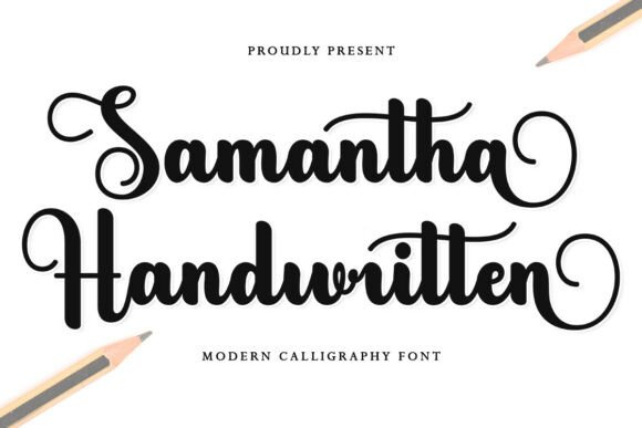 The Timeless Allure of the Samantha Handwritten Font