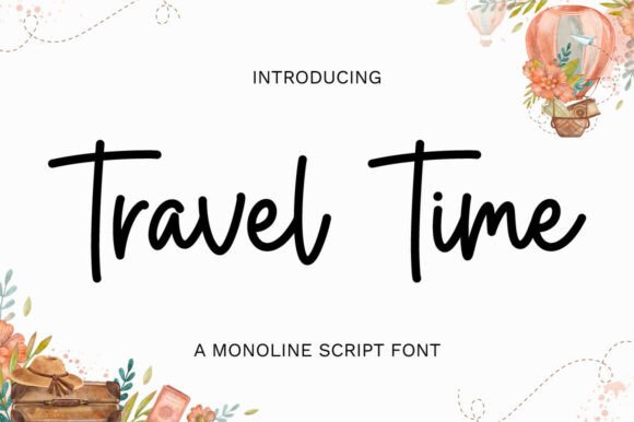 Travel Time: The Effortlessly Elegant Script Font
